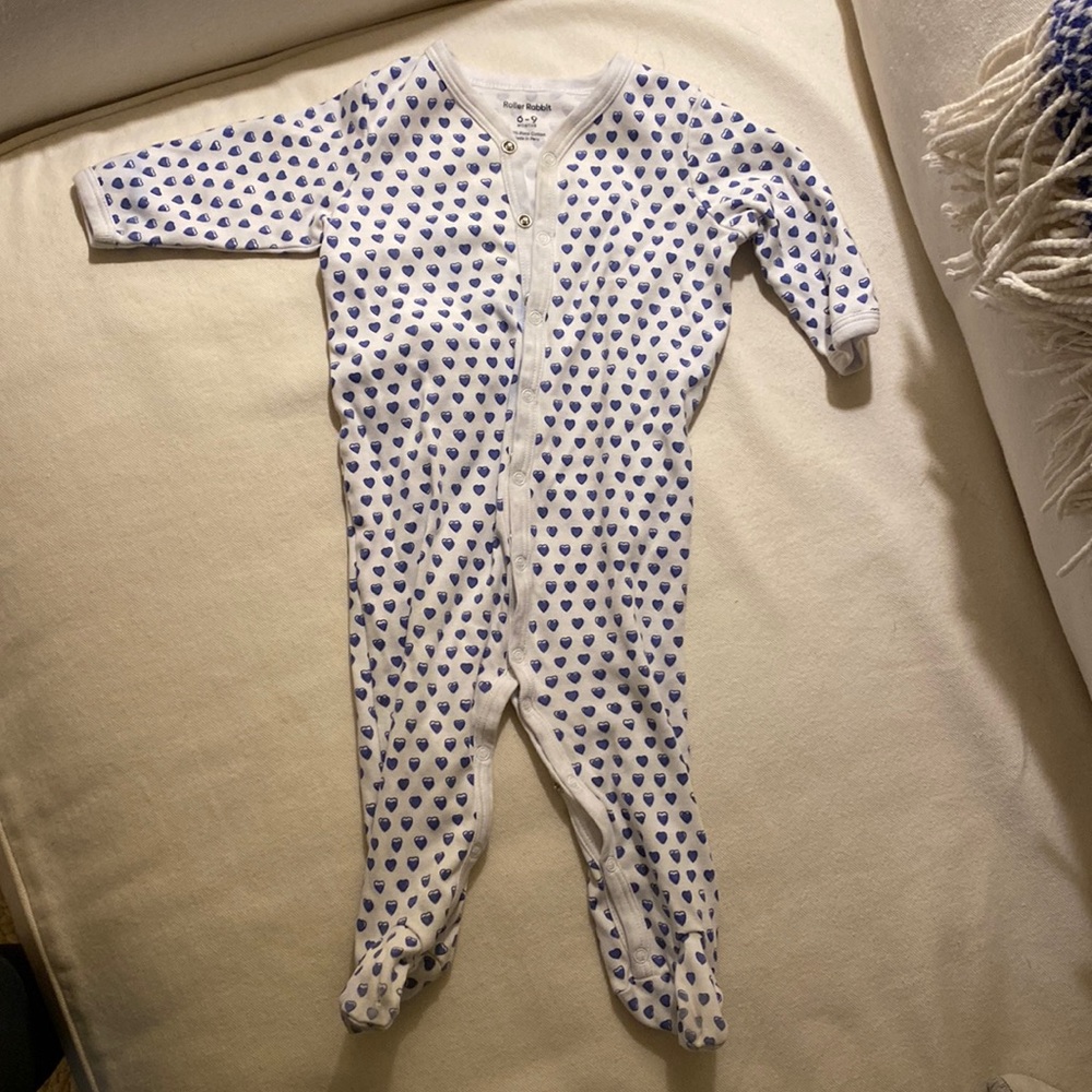 Roller rabbit snap play suit